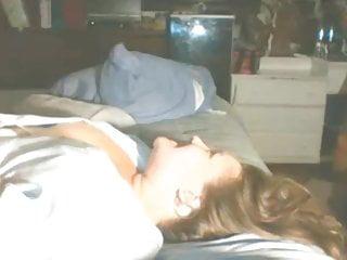 Sie erwischt ihn mit ihrer langen haare