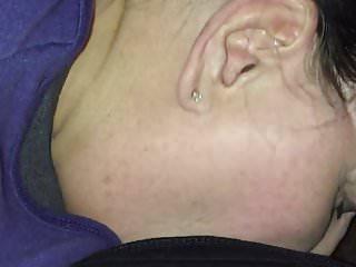 Reife bbw lutscht und schluckt schwarzen Schwanz