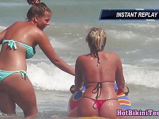 Heimliche filmaufnahmen von den Spanner am Strand gefilmt