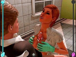 Die neue Frau mit den dicken Titten wird vom Chef gefickt - Sex mit einer geilen Schlampe