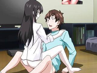 Hentai Schulmädchen braucht den jungen Boy zum ficken - japanischer Sex mit der geilen Milf mit den großen Titten