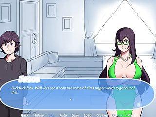 Versautes Hentai Girl mit dicken Titten und Tattoos beim Sex mit drei Kerlen